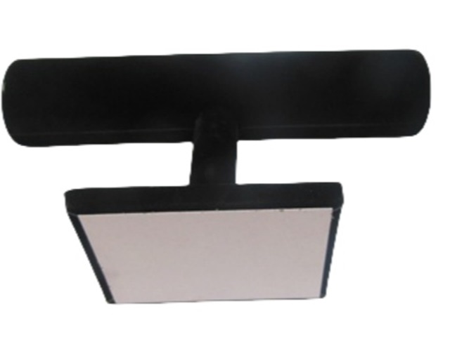 Ring display case front view